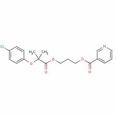 Ronifibrate Structure,42597-57-9Structure