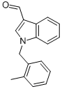 1-(2-Methylbenzyl)-1H-indole-3-carbaldehyde Structure,428495-34-5Structure