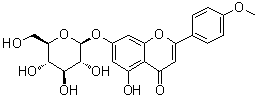 Acacetin-7-glucoside Structure,4291-60-5Structure