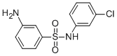 3-Amino-n-(3-chlorophenyl)benzenesulfonamide Structure,438017-93-7Structure