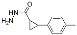 2-(4-Methylphenyl)cyclopropanecarbohydrazide Structure,438219-20-6Structure