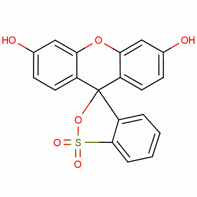 Sulfonfluorescein Structure,4424-03-7Structure