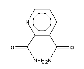 Pyridine-2,3-dicarboxamide Structure,4663-94-9Structure