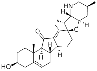 Jervine Structure,469-59-0Structure