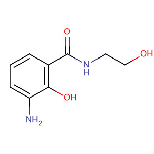 3-Amino-2-hydroxy-n-(2-hydroxyethyl)benzamide Structure,473731-23-6Structure