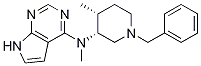 (3R,4R)-(1-芐基-4-甲基-哌啶-3-基)-甲基-(7H-吡咯并[2,3-d]嘧啶-4-基)-胺結(jié)構(gòu)式_477600-73-0結(jié)構(gòu)式