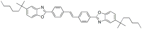 2,2-(4,4-二苯乙烯基)雙-5-叔辛基苯并噁唑結(jié)構(gòu)式_4782-17-6結(jié)構(gòu)式