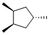 Cis,cis,trans-1,2,4-trimethylcyclopentane Structure,4850-28-6Structure