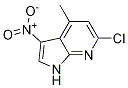 1H-pyrrolo[2,3-b]pyridine, 6-chloro-4-methyl-3-nitro- Structure,4893-91-8Structure