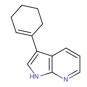 3-Cyclohexenyl-1h-pyrrolo[2,3-b]pyridine Structure,494799-64-3Structure