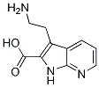 1H-pyrrolo[2,3-b]pyridine-2-carboxylic acid, 3-(2-aminoethyl)- Structure,49837-17-4Structure