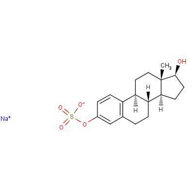 1,3,5[10]-Estratriene-3,17beta-diol 3-sulfate sodium salt Structure,4999-79-5Structure