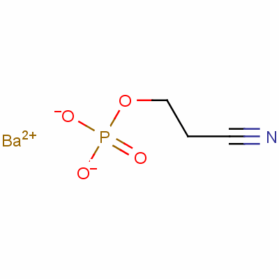 Barium 2-cyanoethylphosphate Structure,5015-38-3Structure