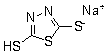 1,3,4-Thiadiazolidine-2,5-dithione, monosodium salt Structure,50530-45-5Structure