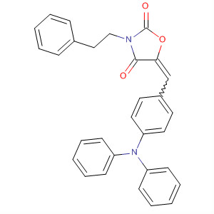 2,4-Oxazolidinedione, 5-[[4-(diphenylamino)phenyl]methylene]-3-(2-phenylethyl)- Structure,506426-96-6Structure