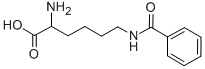 2-Amino-6-(benzoylamino)hexanoic acid Structure,5107-18-6Structure