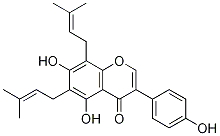 6,8-Diprenylgenistein Structure,51225-28-6Structure