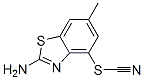 2-Amino-6-methyl-1,3-benzothiazol-4-yl thiocyanate Structure,51335-54-7Structure