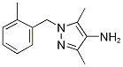 3,5-Dimethyl-1-(2-methylbenzyl)-1H-pyrazol-4-amine Structure,514801-09-3Structure