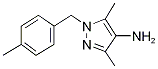 3,5-Dimethyl-1-(4-methylbenzyl)-1H-pyrazol-4-amine Structure,514816-02-5Structure