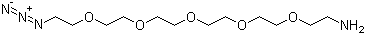 17-Azido-3,6,9,12,15-pentaoxaheptadecan-1-amine Structure,516493-93-9Structure