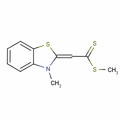 Methyl 2-(3-methylbenzothiazolin-2-ylidene)dithioacetate Structure,51741-78-7Structure