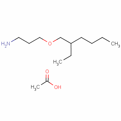 3-[(2-Ethylhexyl)oxy]propylammonium acetate Structure,51755-37-4Structure