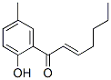 1-(2-Hydroxy-5-methylphenyl )-2-hepten-1-one Structure,51956-81-1Structure