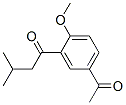 1-(5-Acetyl -2-methoxyphenyl )-3-methyl -1-butanone Structure,51995-98-3Structure