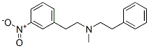 N-methyl -3-nitro-n-(2-phenylethyl )benzeneethanamine Structure,52059-40-2Structure