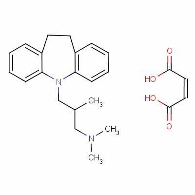 Trimipramine maleate salt Structure,521-78-8Structure