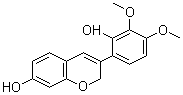 7,2’’-Dihydroxy-3’’,4’’-dimethoxyisoflavan Structure,52250-35-8Structure