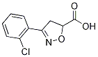 3-(2-Chlorophenyl)-4,5-dihydroisoxazole-5-carboxylic acid Structure,522615-29-8Structure