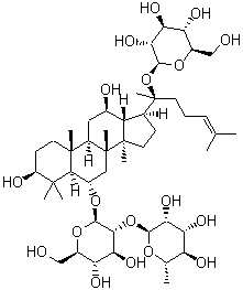 人參皂甙 Re結(jié)構(gòu)式_52286-59-6結(jié)構(gòu)式