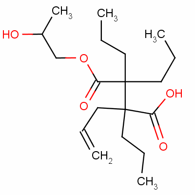 2-(Tetrapropenyl)succinic acid, monoester with propane-1,2-diol Structure,52305-09-6Structure