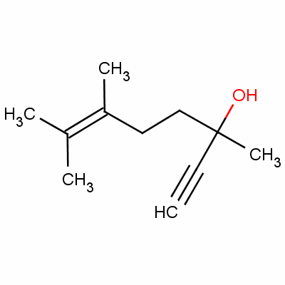 3,6,7-Trimethyloct-6-en-1-yn-3-ol Structure,52567-96-1Structure