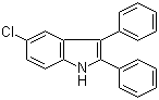 5-Chloro-2,3-diphenyl-1h-indole Structure,52598-02-4Structure