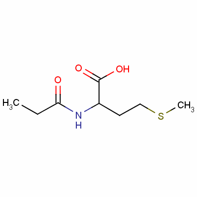 N-(1-oxopropyl)-dl-methionine Structure,52811-70-8Structure