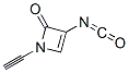 1-Ethynyl-3-isocyanato-2(1h)-azetone Structure,528871-29-6Structure