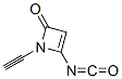 1-Ethynyl-4-isocyanato-2(1h)-azetone Structure,528871-30-9Structure