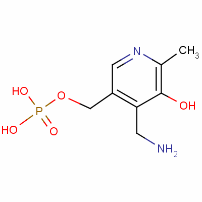 Pyridoxamine-5’-phosphate Structure,529-96-4Structure