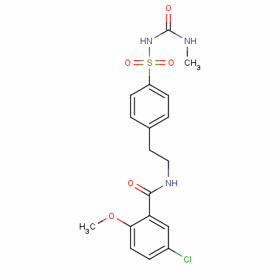 Glicondamide Structure,52994-25-9Structure