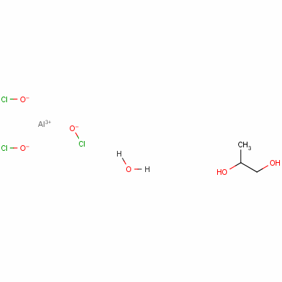 Aluminum chlorohydrex Structure,53026-85-0Structure