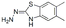 2-Hydrazino-5,6-dimethyl-1,3-benzothiazole Structure,53065-22-8Structure