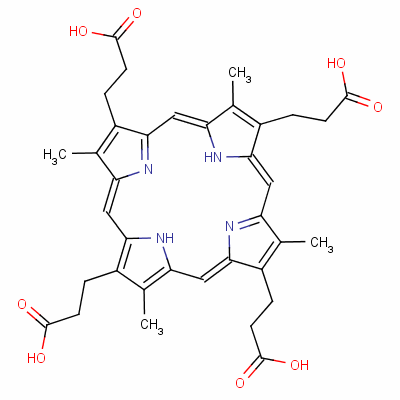 Coproporphyrin i Structure,531-14-6Structure