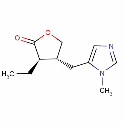 Isopilocarpine Structure,531-35-1Structure