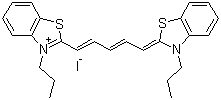 3,3-Dipropylthiadicarbocyanine iodide Structure,53213-94-8Structure