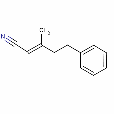 (E)-3-methyl-5-phenylpent-2-enenitrile Structure,53243-60-0Structure