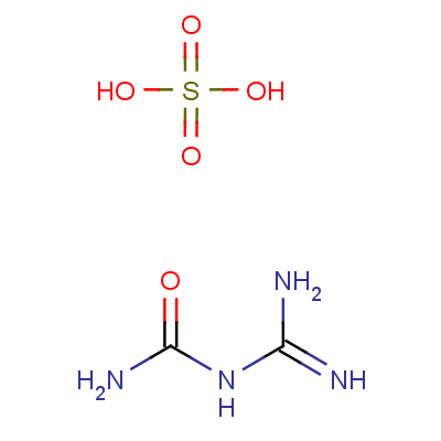 脒基脲硫酸鹽結(jié)構(gòu)式_5338-16-9結(jié)構(gòu)式