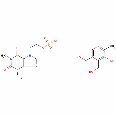 Pyridofylline Structure,53403-97-7Structure